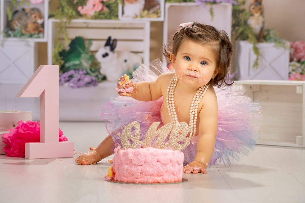 Fotografia smash cake